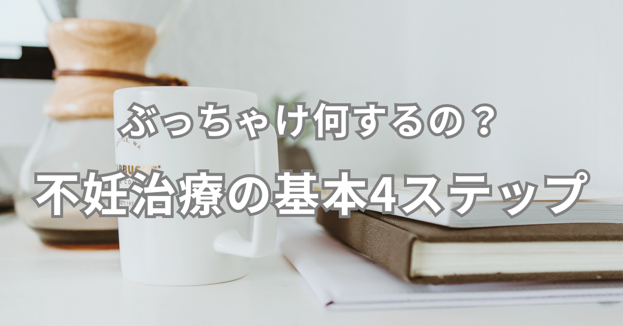 不妊治療の基本4ステップ