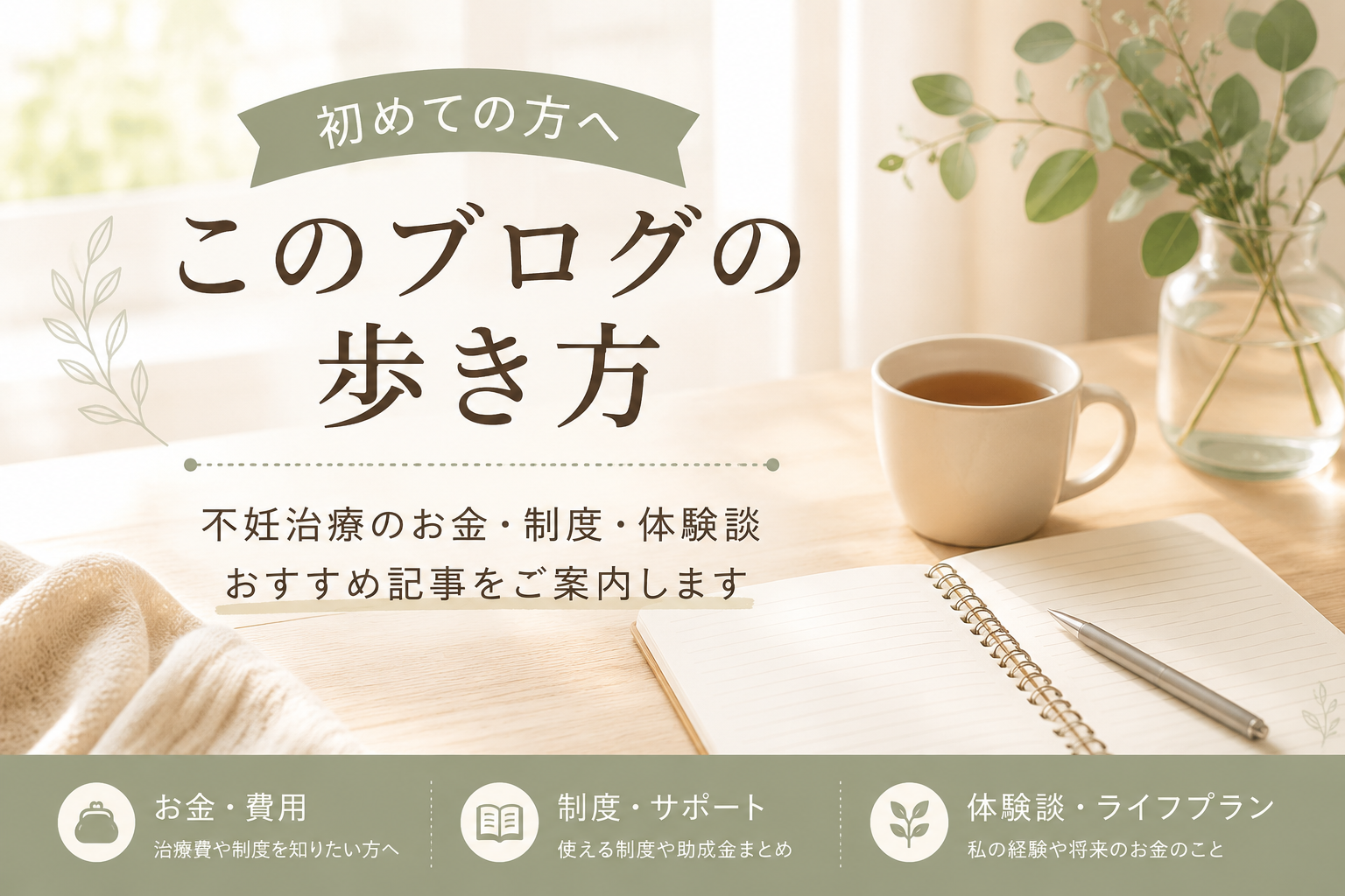 初めての方へ｜不妊治療のお金・制度・体験談が分かる記事一覧